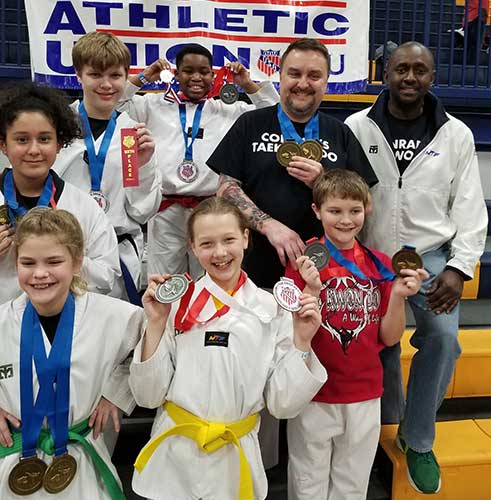 Conrad's Taekwondo Classes - Logan wins gold in Atlanta November 2018